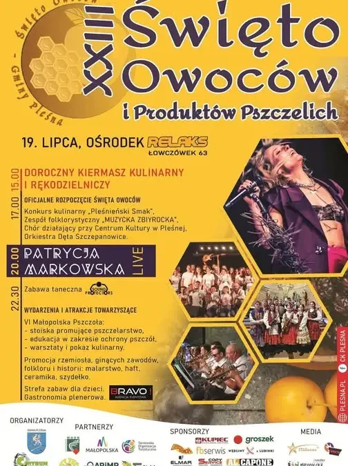 Kiermasz i koncert Patrycji Markowskiej w Łowczówku już 19 lipca
