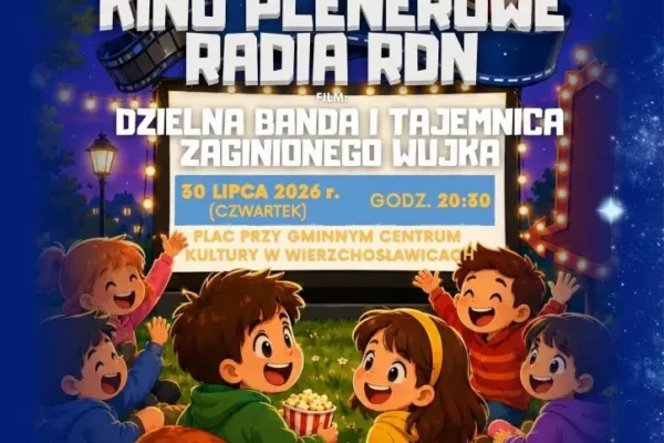 Kino Plenerowe w Wierzchosławicach – film, konkurs i letnia zabawa