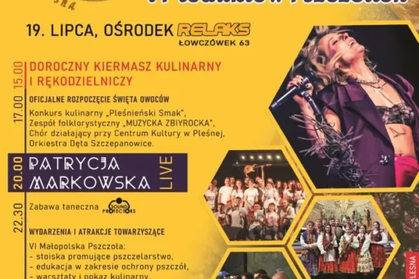 XXIII Święto Owoców w Łowczówku z Patrycją Markowską