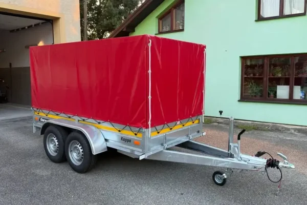 OSP Ciężkowice wzbogaciło się o nową przyczepkę ratowniczą