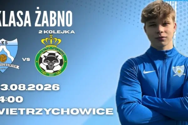 Zapowiedź meczu: LKS Wietrzychowice kontra LUKS Zalipie w 2. kolejce B-Klasy