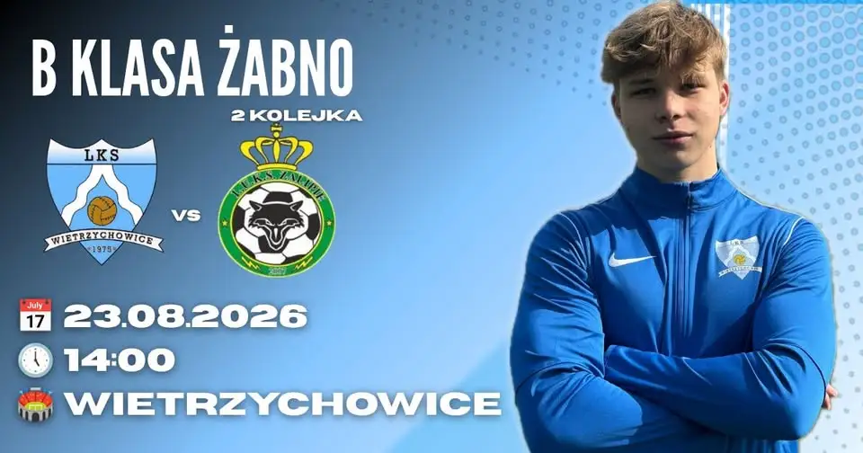 Zapowiedź meczu: LKS Wietrzychowice kontra LUKS Zalipie w 2. kolejce B-Klasy