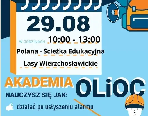 Trening reagowania na sygnały alarmowe w Wierzchosławicach