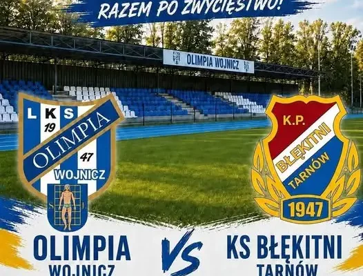 Olimpia Wojnicz zagra pierwszy mecz u siebie w tym sezonie – zaprasza kibiców