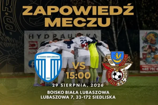 Zapowiedź meczu: Orzeł Lubaszowa zagra na wyjeździe w sobotę