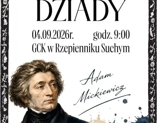 Narodowe Czytanie „Dziadów” w Rzepienniku Suchym – spotkanie z klasyką polskiego romantyzmu