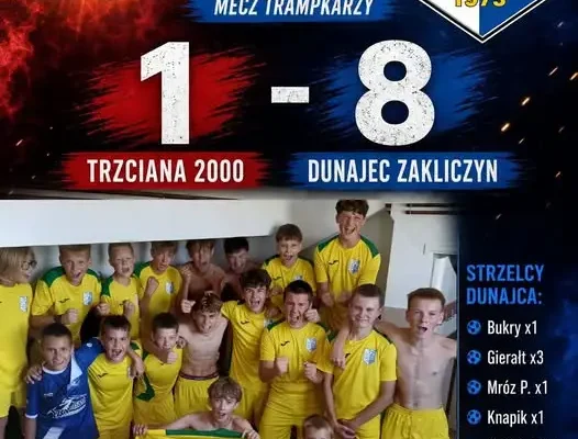 Trampkarze Dunajca Zakliczyn rozpoczęli sezon od zwycięstwa, potem porażka z KS Mościce