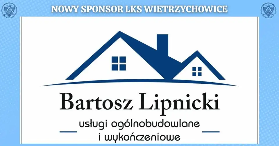 Firma budowlana Bartosza Lipnickiego nowym sponsorem LKS Wietrzychowice