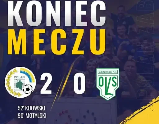 Polan Żabno wygrywa po emocjonującym meczu – 3 punkty zostają w Żabnie