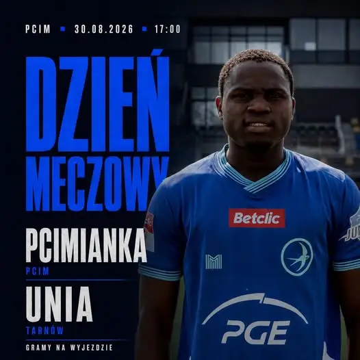 Unia Tarnów zagra na wyjeździe z Pcimianką Pcim w 5. kolejce 4. ligi małopolskiej