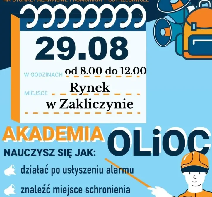 Krajowy Trening Reagowania w Zakliczynie – sprawdź, jak przygotować się na kryzys