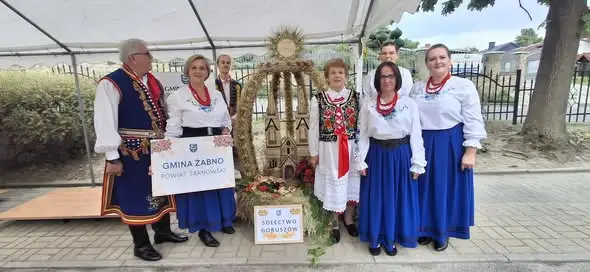 Wieniec z Goruszowa reprezentował Gminę Żabno na Dożynkach Powiatowych