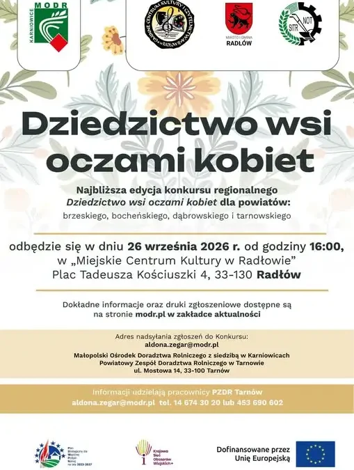 Konkurs „Dziedzictwo wsi oczami kobiet” – zgłoszenia do 14 września