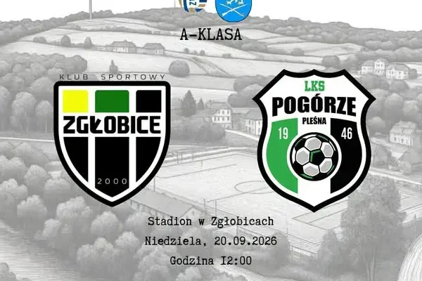 Pogoń Pleśna walczy o przełamanie w Zgłobicach