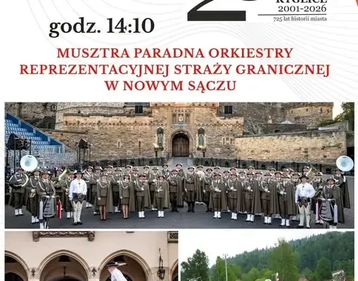 Orkiestra Reprezentacyjna Straży Granicznej z Nowego Sącza – muzyczny ambasador Polski