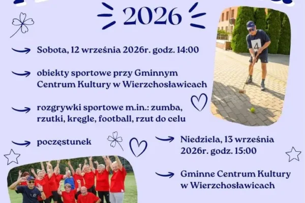 X Jubileuszowa Senioriada w Wierzchosławicach – sport, zabawa i integracja seniorów