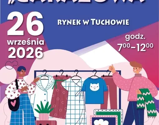 Wyprzedaż garażowa w Tuchowie – zapisy dla wystawców trwają