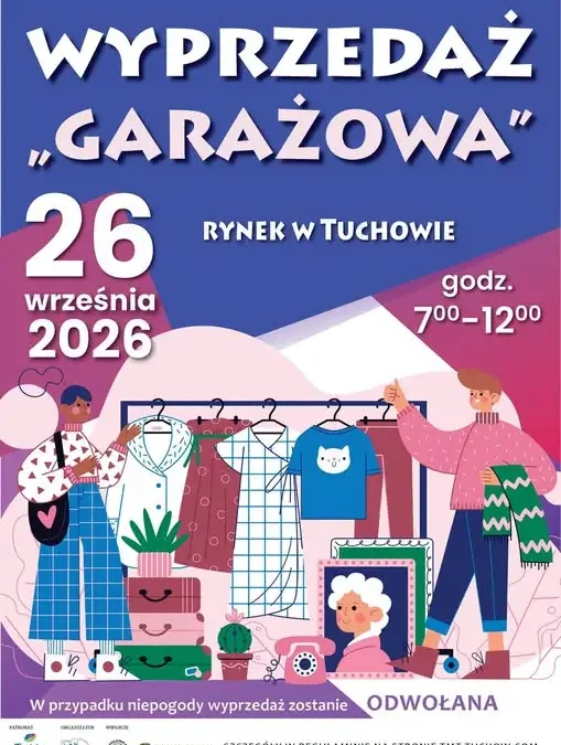 Wyprzedaż garażowa w Tuchowie – zapisy dla wystawców trwają