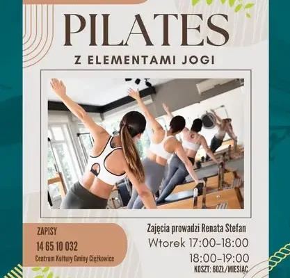Pilates w Ciężkowicach cieszy się ogromnym zainteresowaniem – zajęcia pozostają w dwóch grupach