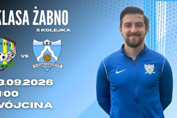LKS Wietrzychowice zagra w Wójcinie w 5. kolejce B-Klasy