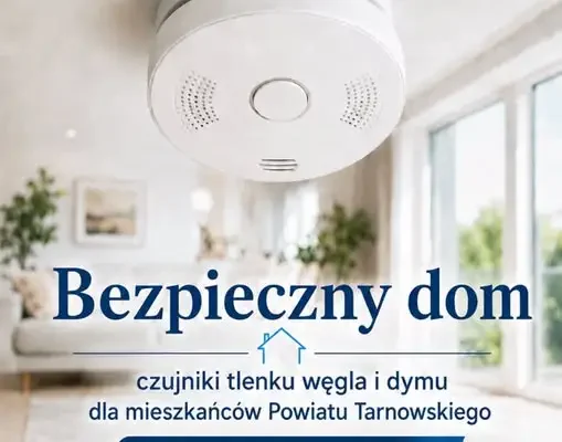 Powiat Tarnowski: 500 czujników tlenku węgla i dymu dla mieszkańców