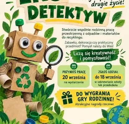 Eko Detektyw: rodzinny konkurs ekologiczny w Gminie Szerzyny