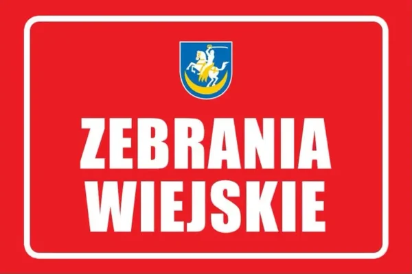 Zebrania wiejskie w gminie Tarnów – sprawdź harmonogram