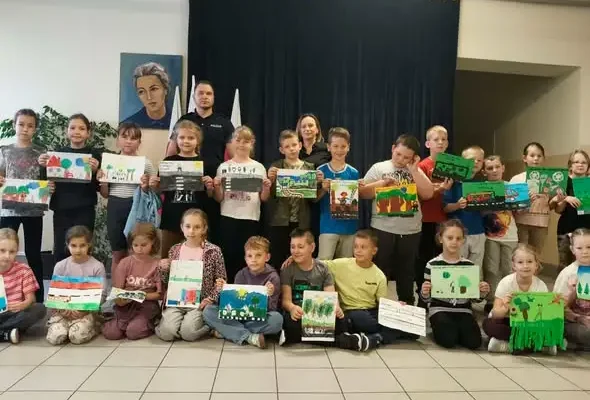 Skrzyszów uczy najmłodszych ekologicznej mobilności i bezpieczeństwa na drodze