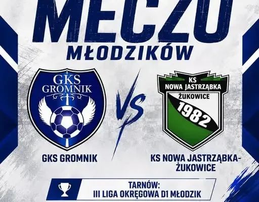 Młodzicy GKS Gromnik zagrają z KS Nowa Jastrząbka-Żukowice w 4. kolejce ligi