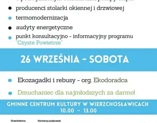 Targi ekologiczne w Wierzchosławicach już w najbliższą sobotę