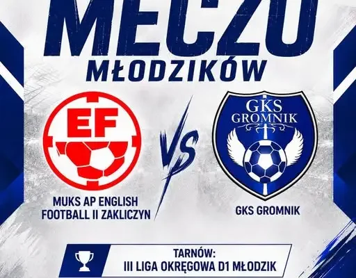 Młodzicy GKS Gromnik po zwycięstwie 9:0 walczą o kolejne punkty w Zakliczynie