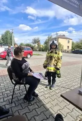 Dzień otwarty remizy w Gromniku: Młodzieżowa Drużyna Pożarnicza uczyła bezpieczeństwa