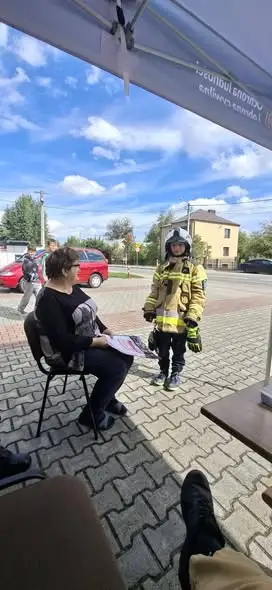 Dzień otwarty remizy w Gromniku: Młodzieżowa Drużyna Pożarnicza uczyła bezpieczeństwa