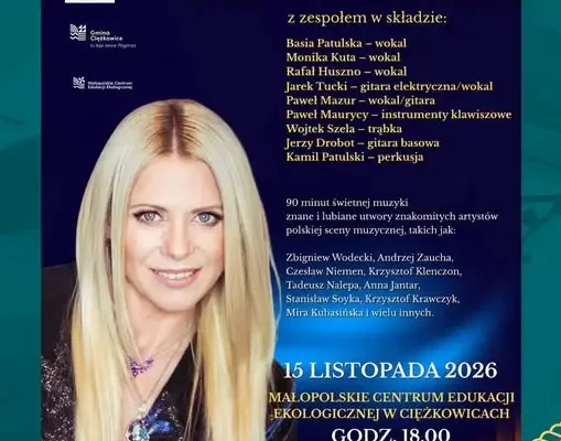 Koncert Zaduszkowy w Ciężkowicach – Maria Sadowska i hołd dla polskich legend