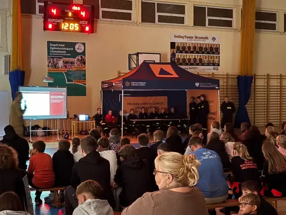 MDP dla Bezpieczeństwa: pierwszy dzień akcji edukacyjnej w Gromniku za nami