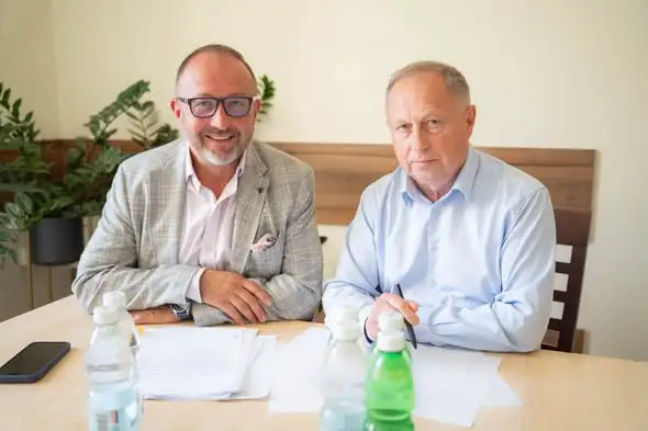 Wójt Gminy Tarnów rozmawiał z posłem o inwestycjach i rządowym wsparciu