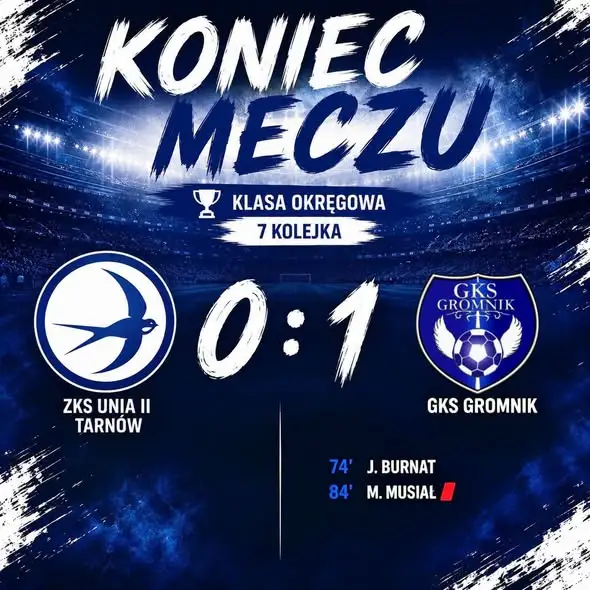 GKS Gromnik wywozi trzy punkty z Lisiej Góry! Burnat bohaterem