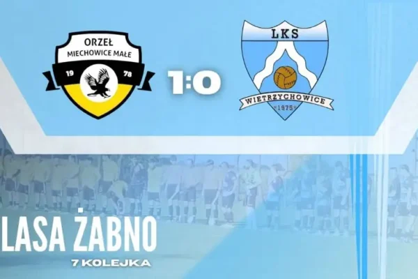 Derby gminy Wietrzychowice: Orzeł Miechowice Małe wygrał 1:0 po karnym w 94. minucie