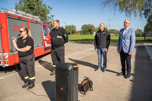 Szkolenie Młodzieżowych Drużyn Pożarniczych w Zbylitowskiej Górze