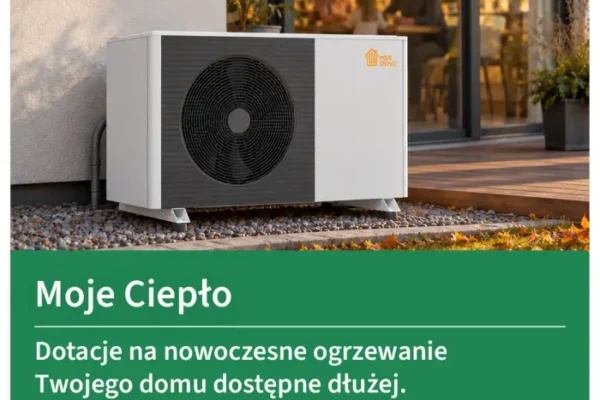 Moje Ciepło: więcej czasu na dotację do pompy ciepła – nawet 21 tys. zł