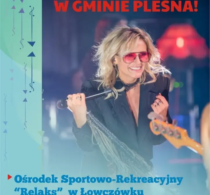 Patrycja Markowska wystąpi w Łowczówku. Koncert w Gminie Pleśna już 19 września