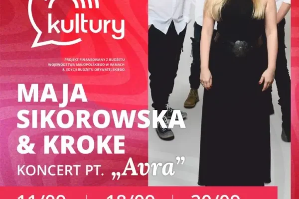 Koncert „Avra” w Radłowie – Maja Sikorowska i KROKE już dziś