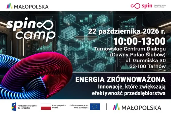 SPIN CAMP w Tarnowie – bezpłatne warsztaty o innowacjach w energetyce i Przemysle 4.0