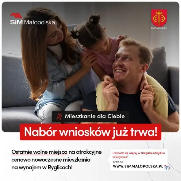 Ryglice: trwa nabór wniosków o najem mieszkań w energooszczędnym budynku SIM Małopolska