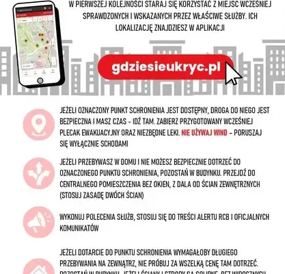 Gmina Radłów przypomina: jak zachować się w razie zagrożenia atakiem z powietrza?