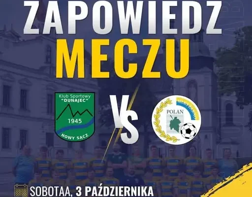Polan Żabno jedzie do Nowego Sącza po pełną pulę w V lidze małopolskiej