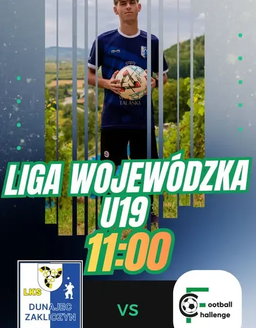 Dunajec Zakliczyn przed kolejnym meczem Ligi Wojewódzkiej