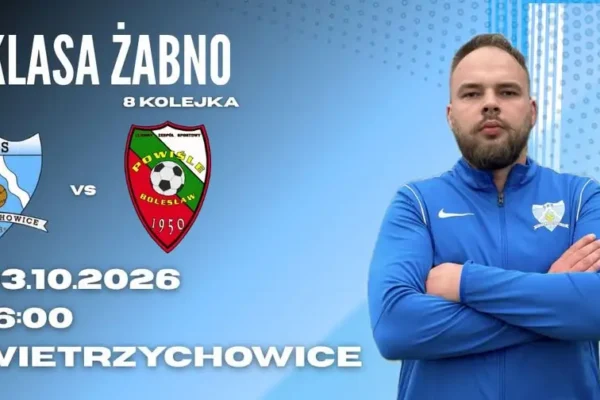 LKS Wietrzychowice zagra w sobotę z Powiślem Bolesław w 8. kolejce