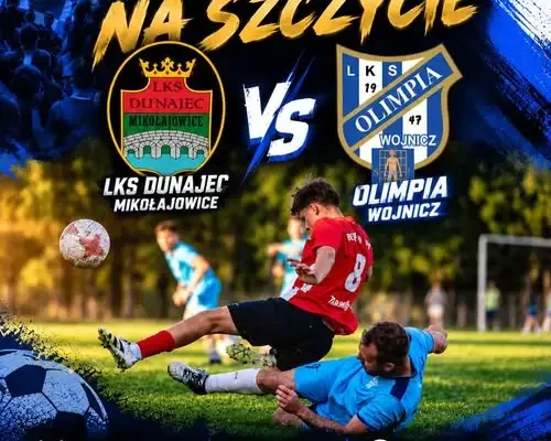 Mecz na szczycie w Mikołajowicach – Olimpia Wojnicz walczy o punkty z wiceliderem