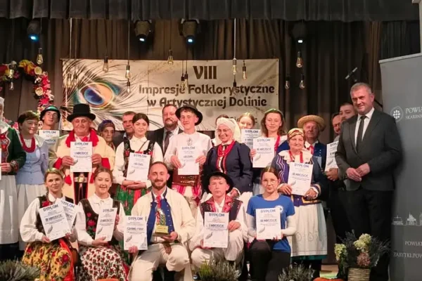 Sukces artystów z gminy Ciężkowice na VIII Inspiracjach Folklorystycznych w Siedlcu